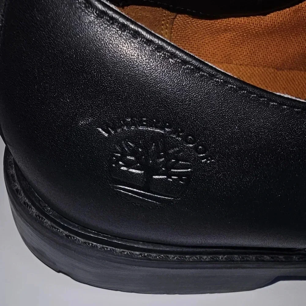 Timberland Mens Black Stormbuck Oxfords